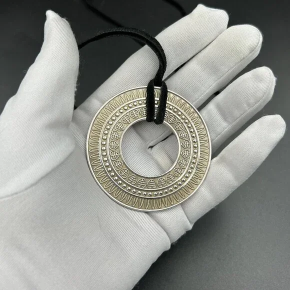 Christofle Sterling Silver Pendant Necklace - Picture 5 of 5